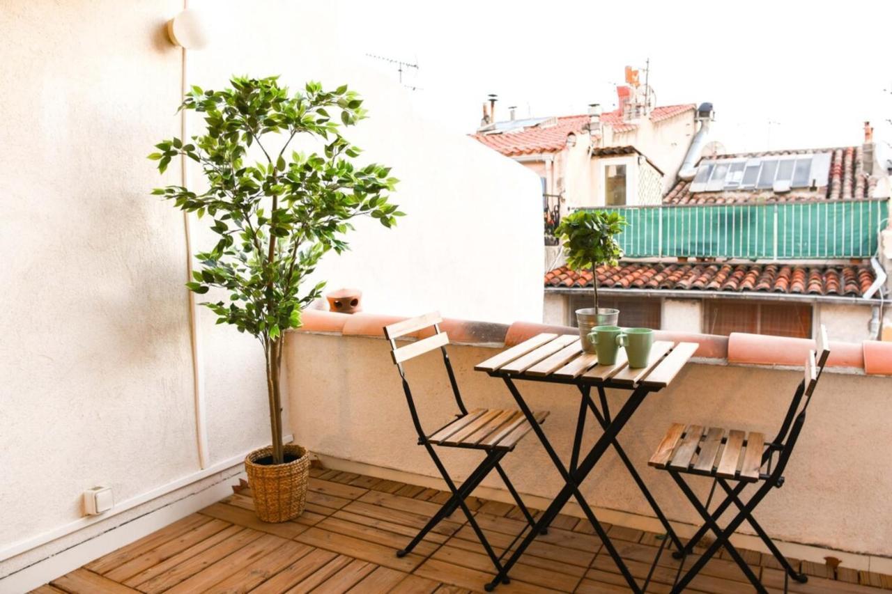 דירות Le Duplex - Terrasse Au Coeur De Marseille Panier מראה חיצוני תמונה